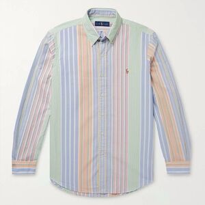 Ralph Lauren 100% cotton Striped Button Down Shirt